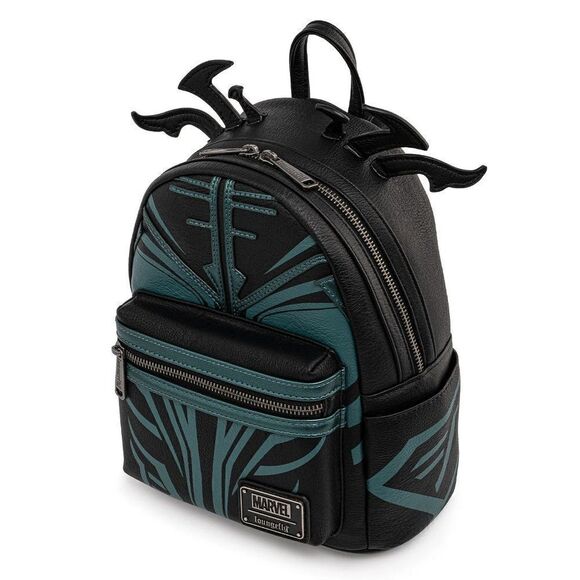 Loungefly Marvel Thor Ragnarok Hela Cosplay Mini Backpack - Picture 2 of 4